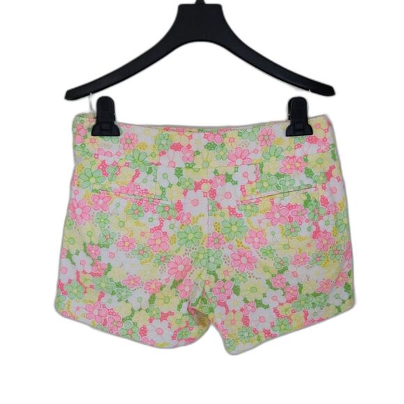 Lilly Pulitzer Sloane Shorts Multi Floral Sunbonnet Lace - Picture 2 of 4